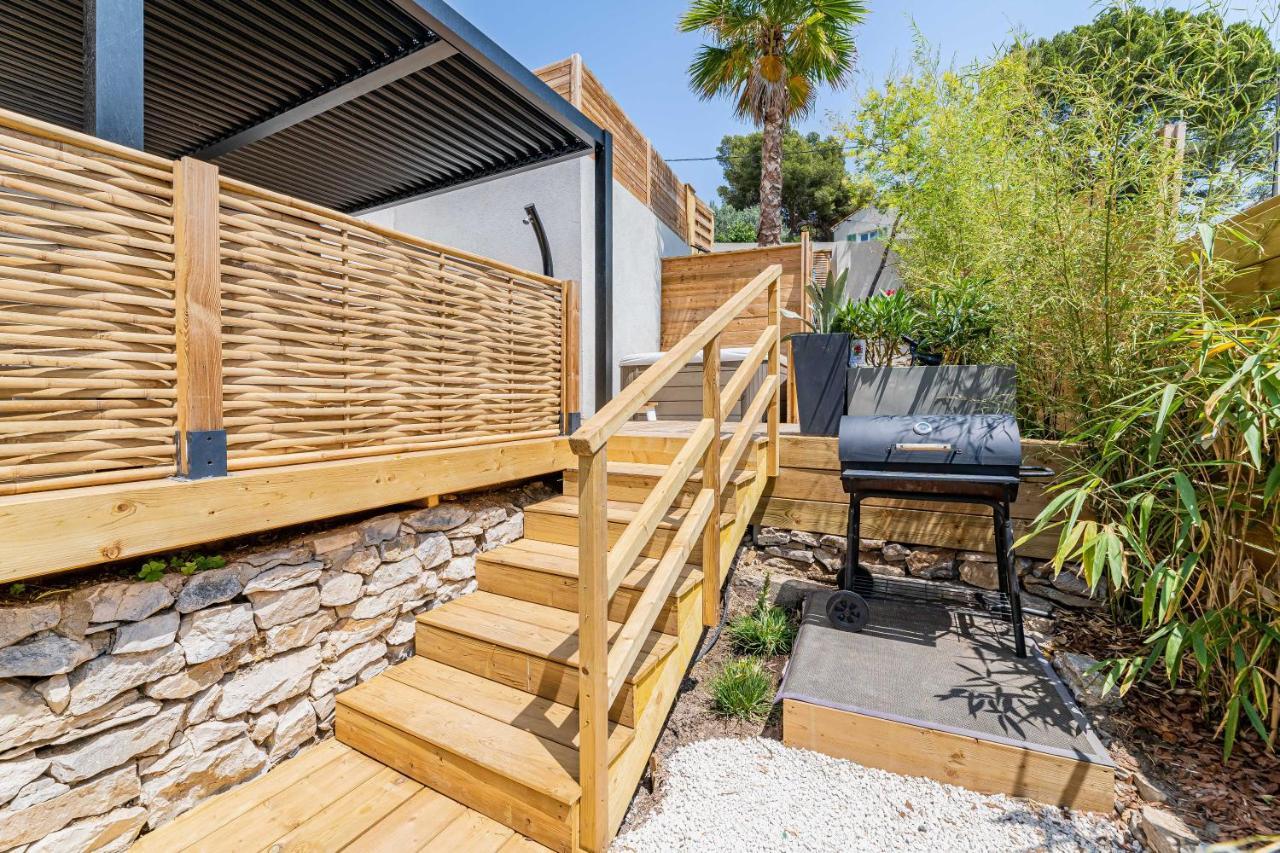 Appartement Maison Osmoz Port Pin - jacuzzi, clim par Dodo à Cassis Extérieur photo