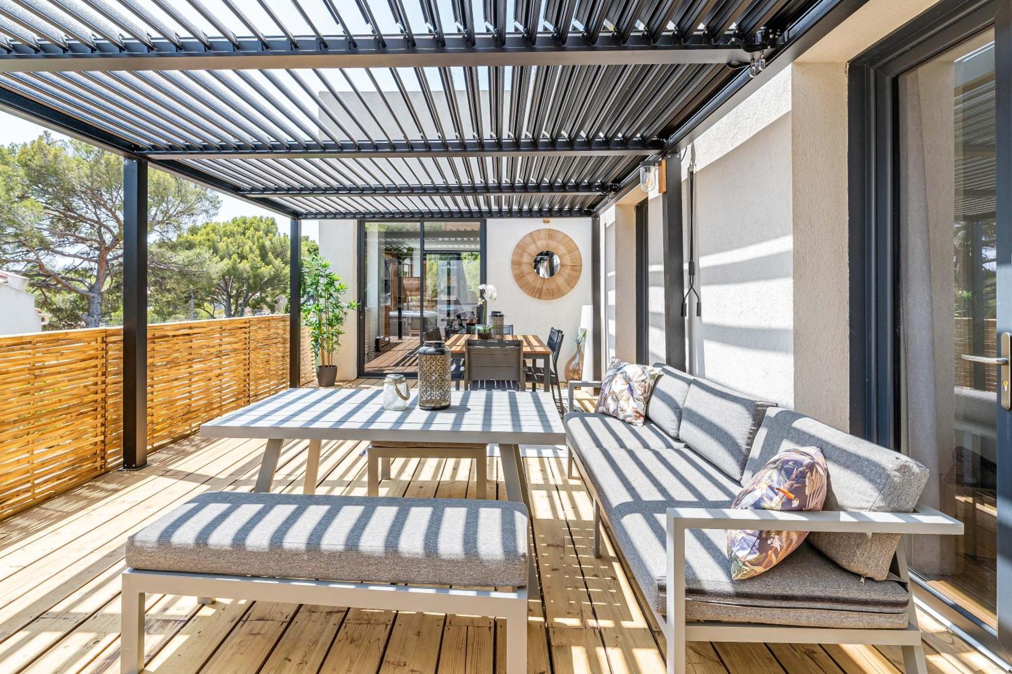 Appartement Maison Osmoz Port Pin - jacuzzi, clim par Dodo à Cassis Extérieur photo