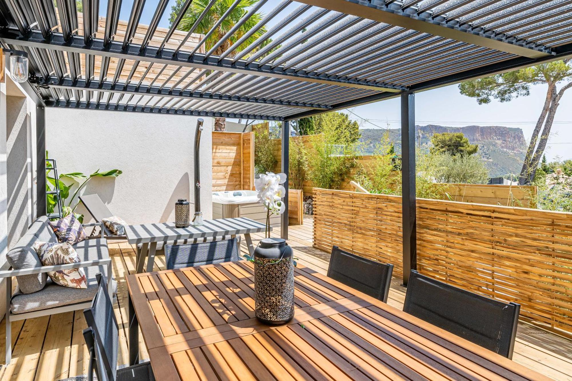 Appartement Maison Osmoz Port Pin - jacuzzi, clim par Dodo à Cassis Extérieur photo